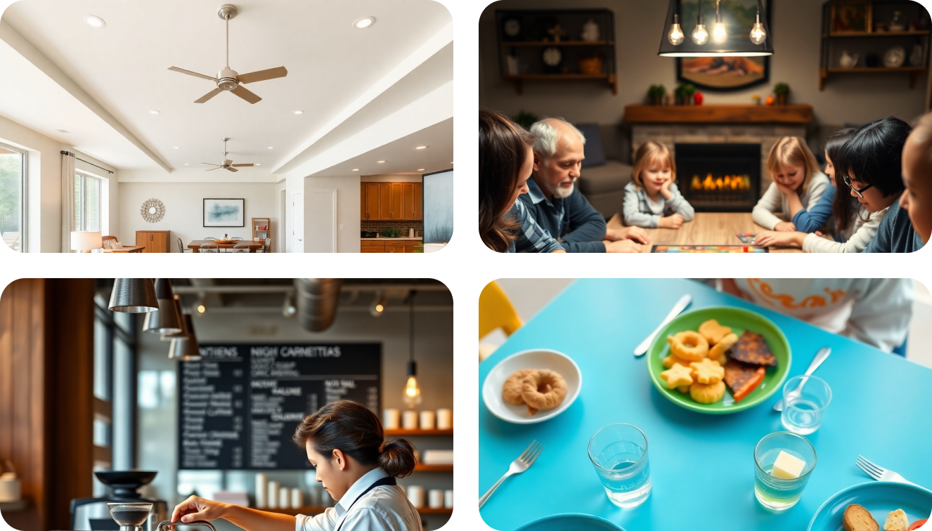 Cafe collage preview