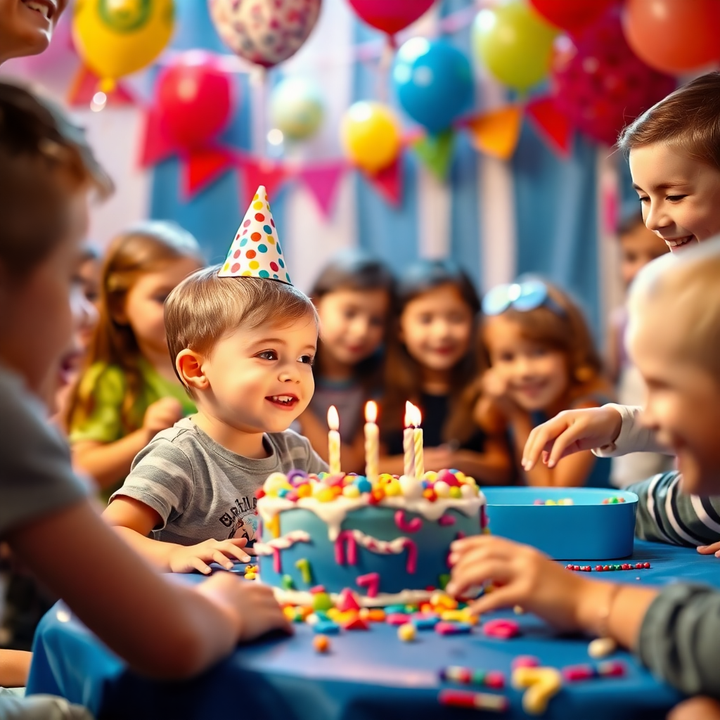 Birthday cake celebration