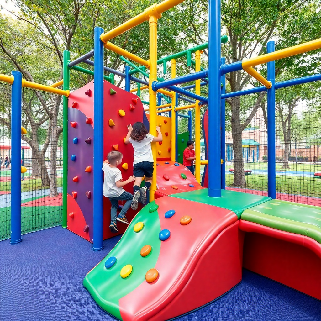 Active play at Fun Town